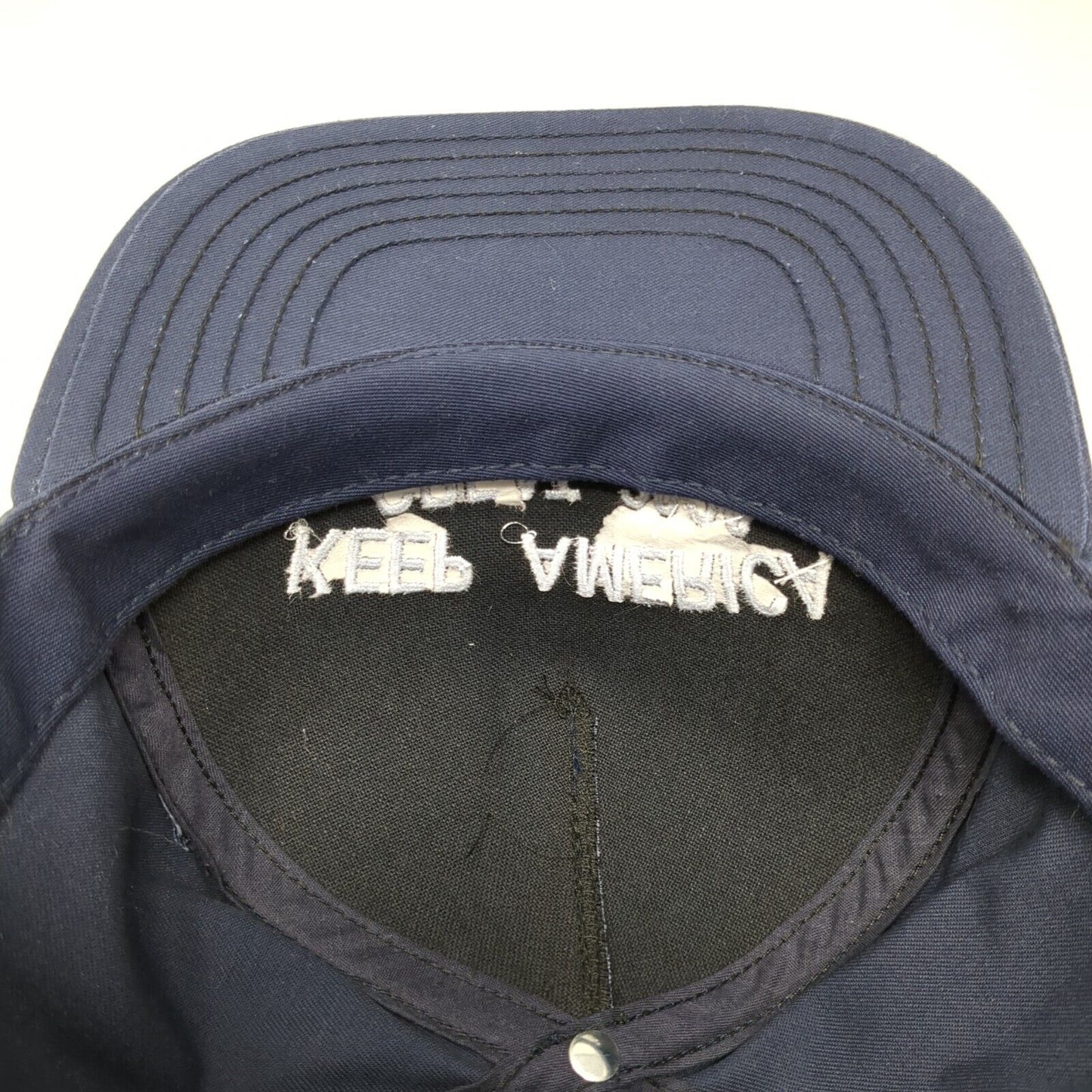 Keep America Great 2020 Snapback Hat Blue OS Adjustable Embroidered 6 Panel
