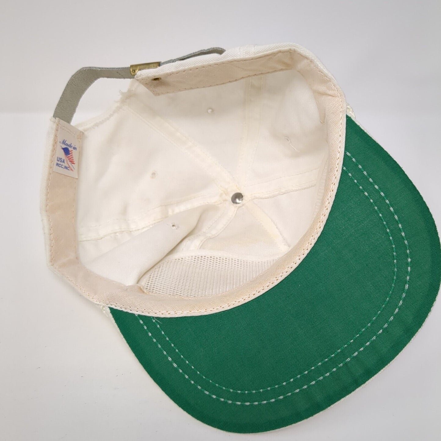 Cavender Olds Confidence Slideback Hat White One Size Adjustable 6 Panel Rope