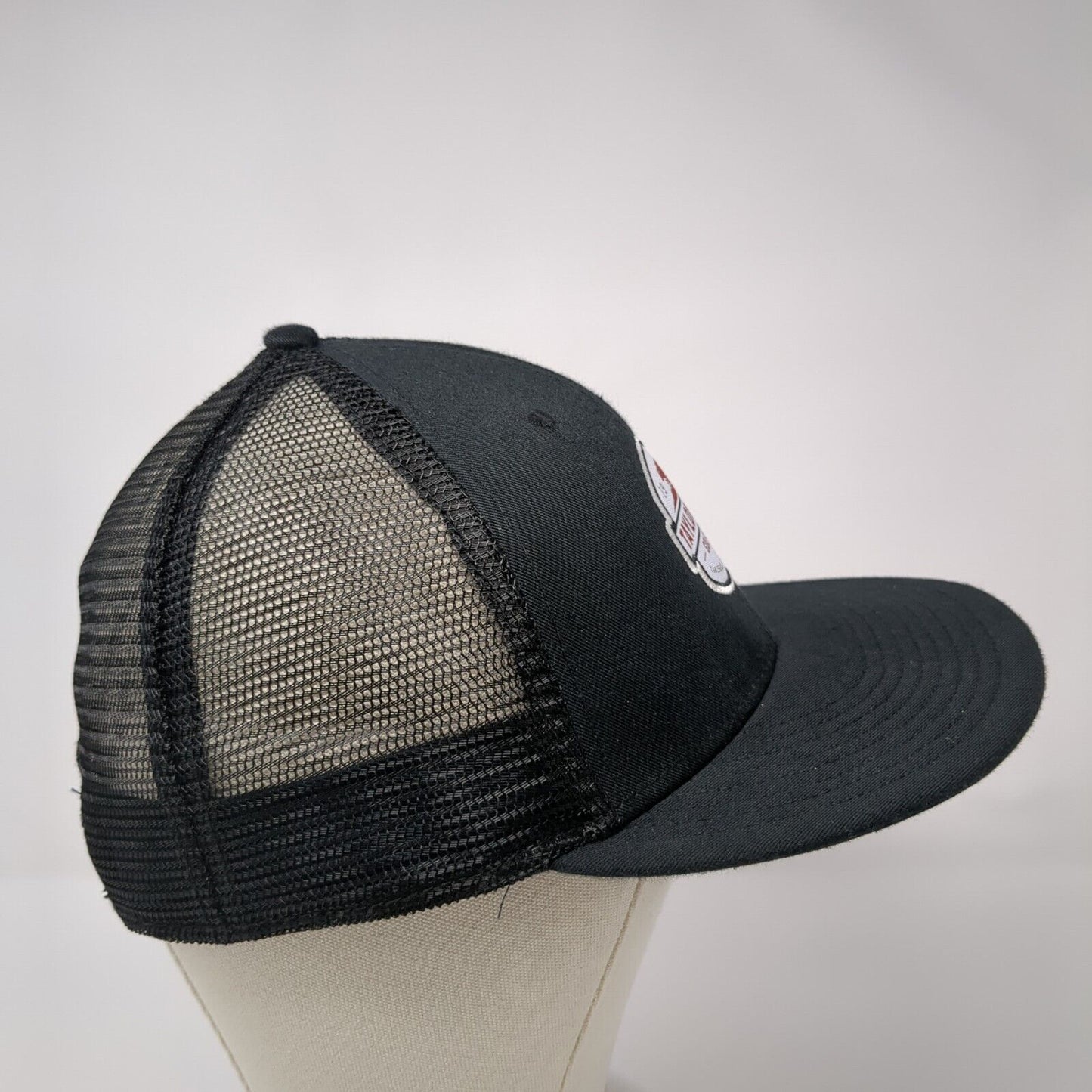 TaylorMade Golf Co. Snapback Trucker Hat Black One Size Mesh Back