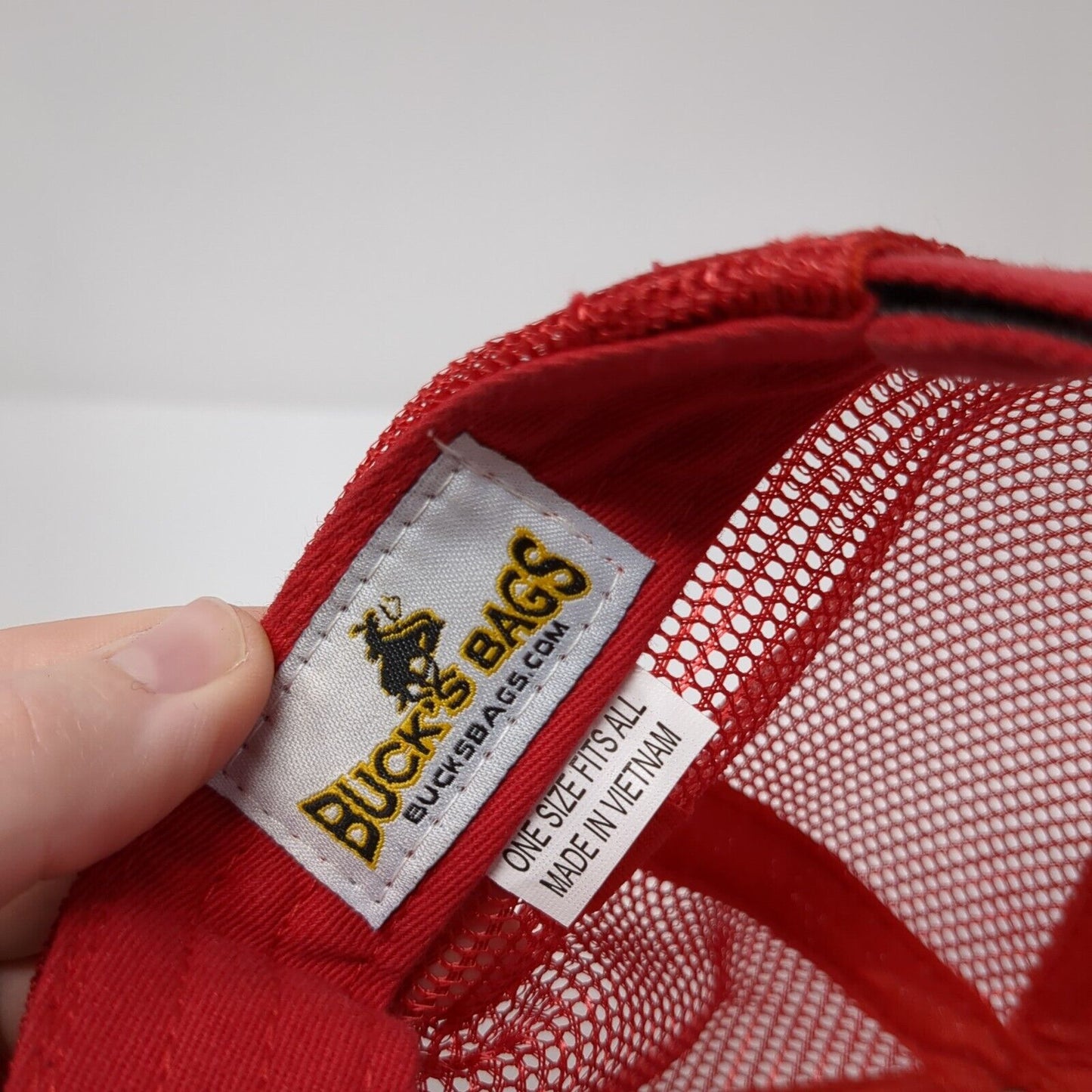 Farm Bureau Ins. Strapback Mesh Back Trucker Hat Multicolor One Size