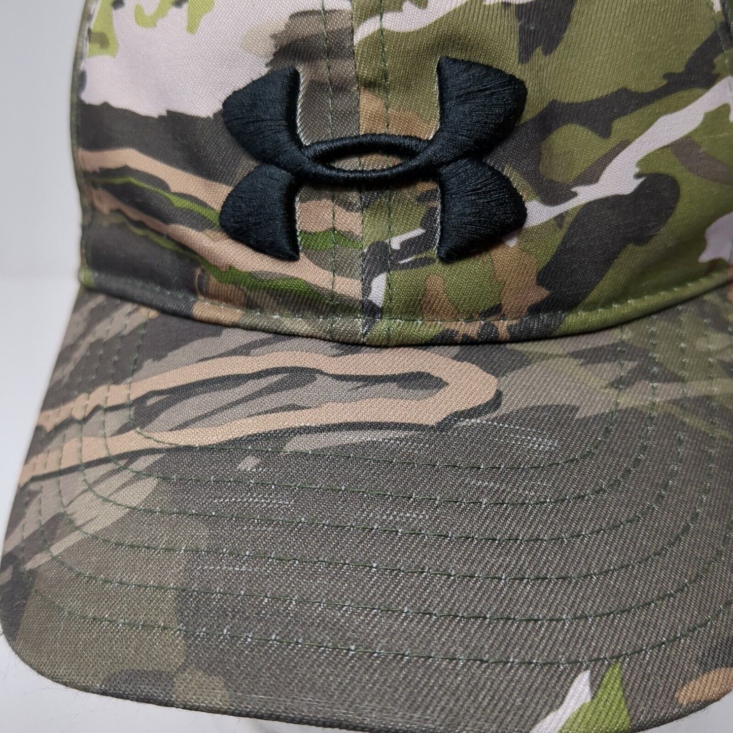 Under Armour Snapback Hat Camouflage Youth OSFA Adjustable Embroidered
