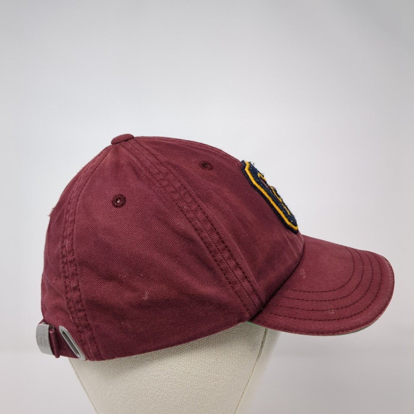 Gap Kids Slideback Hat Red S/M Adjustable Embroidered 6 Panel Cotton