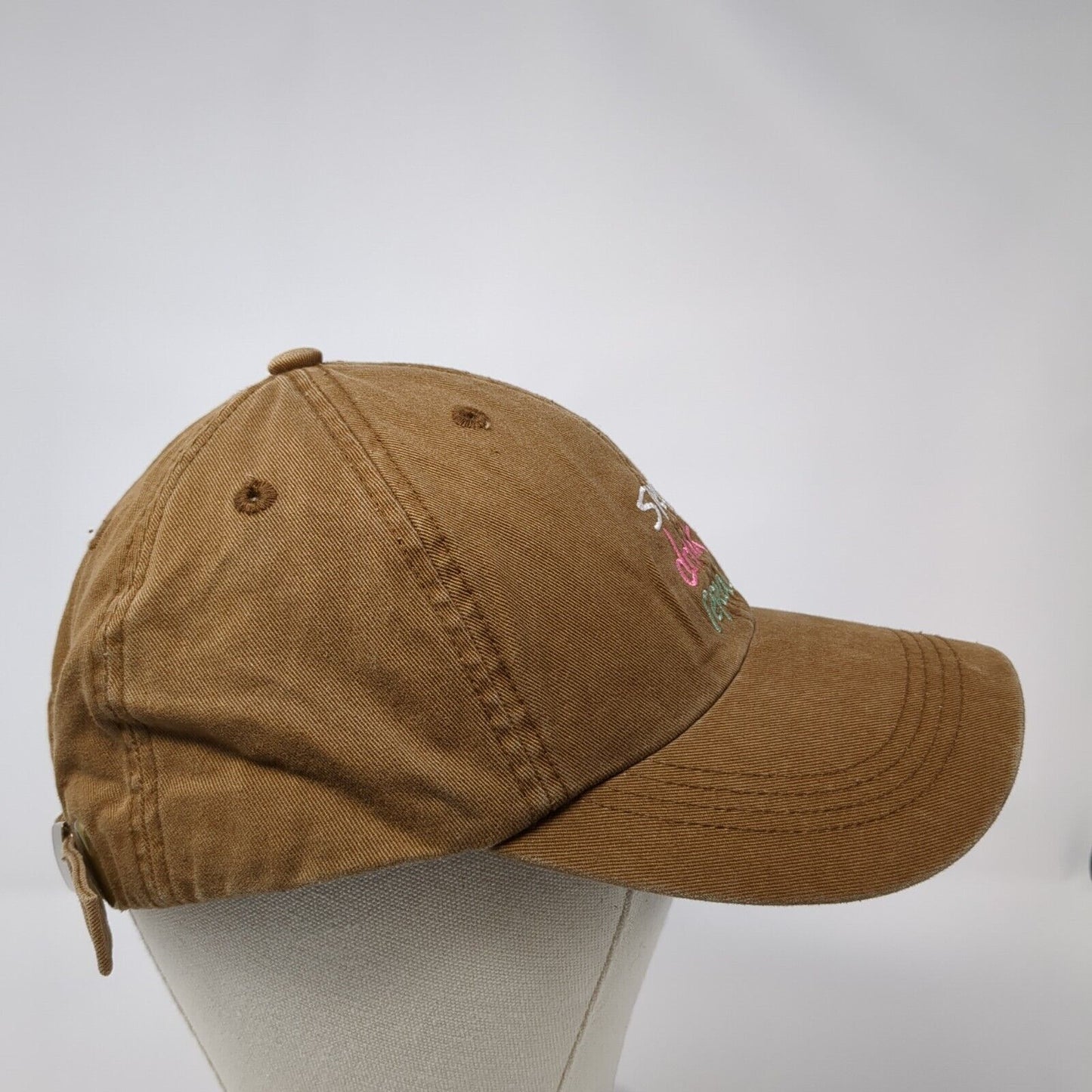 Sleep Drink Repeat Be As You Are Slideback Hat Brown OS Adjustable Embroidered
