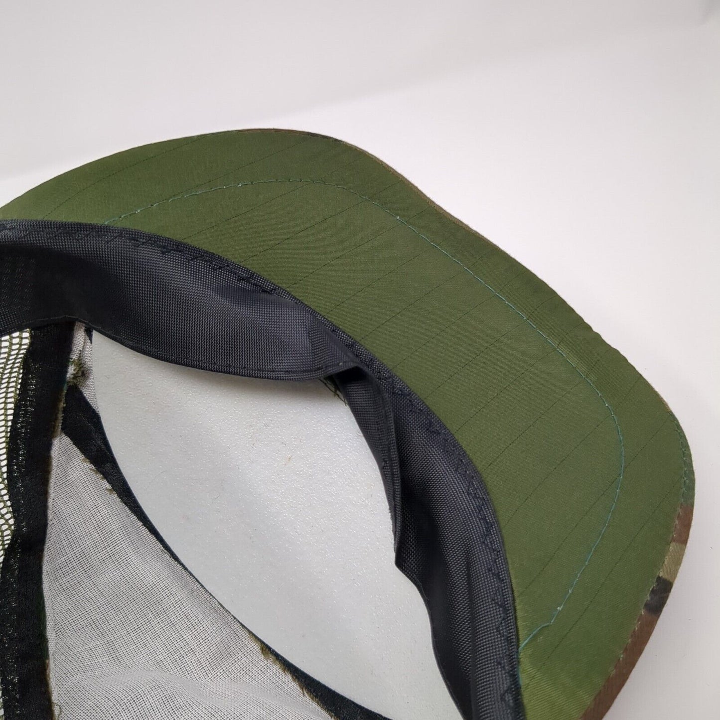 8th Maintenance Squadron Snapback Trucker Hat Camouflage OS Adjustable Mesh Back