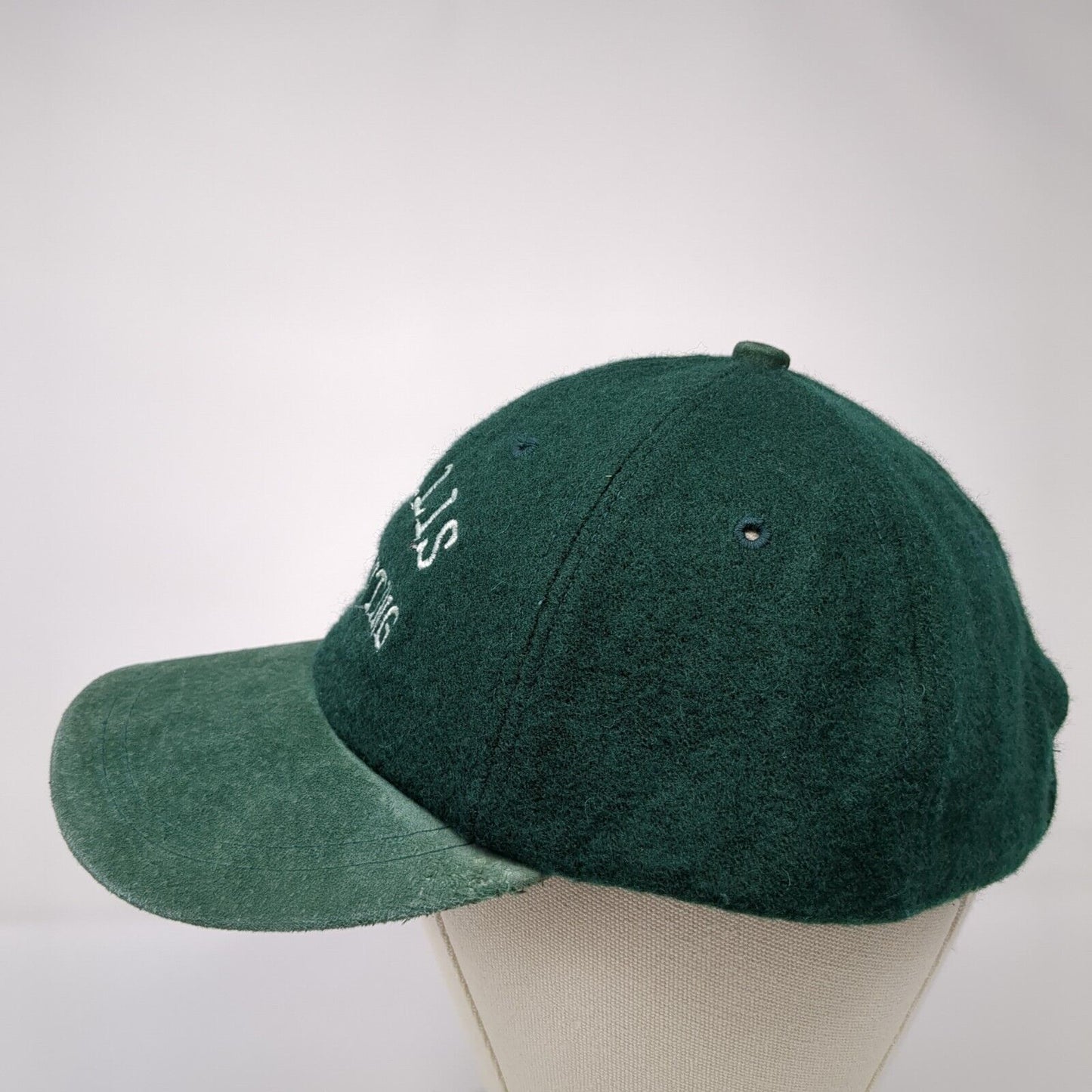 Willis Distributing Slideback Hat Green One Size Adjustable Embroidered Mega Cap