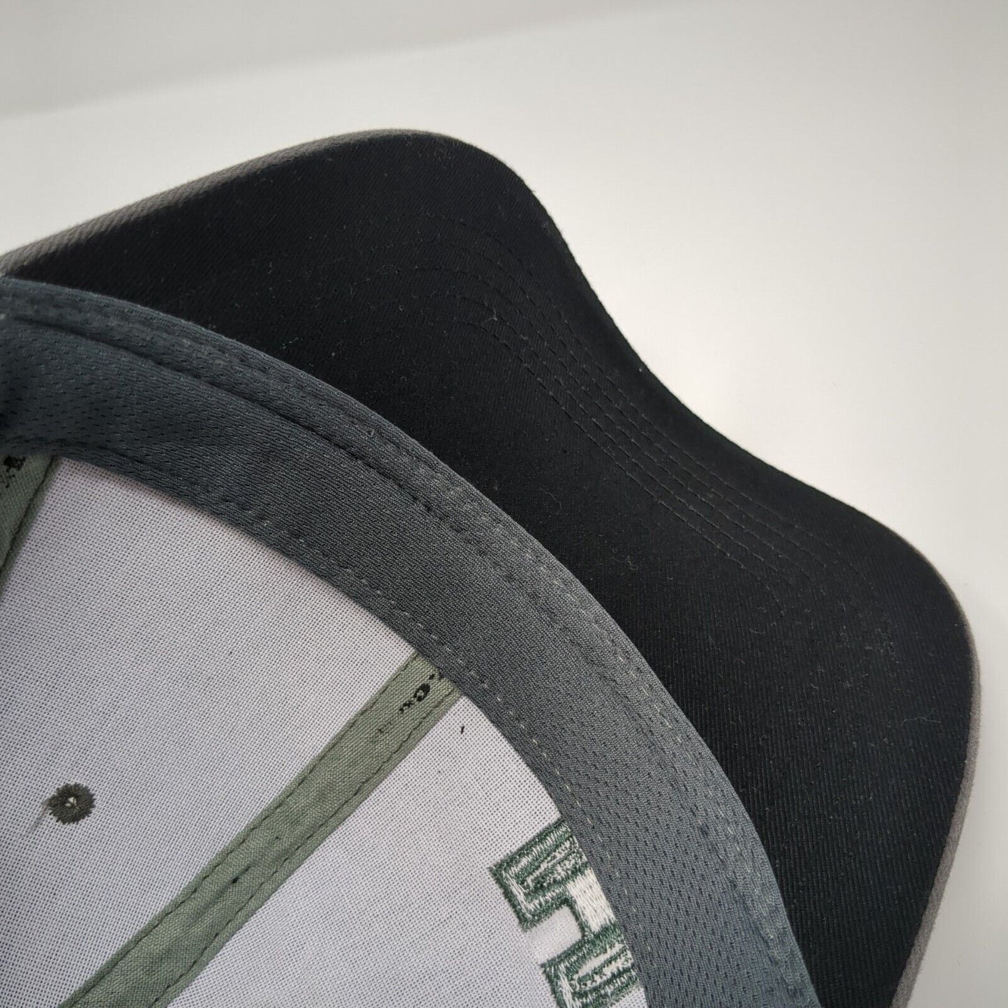 Hornady Snapback Trucker Hat Gray One Size Adjustable Embroidered Mesh Back