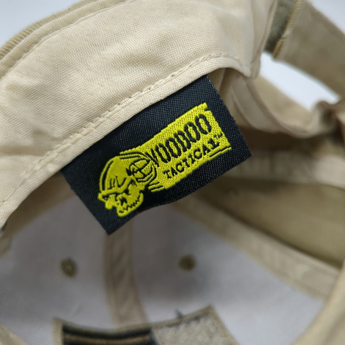 Voodoo Tactical Baseball Cap Beige One Size American Flag Skull Tactical Hat
