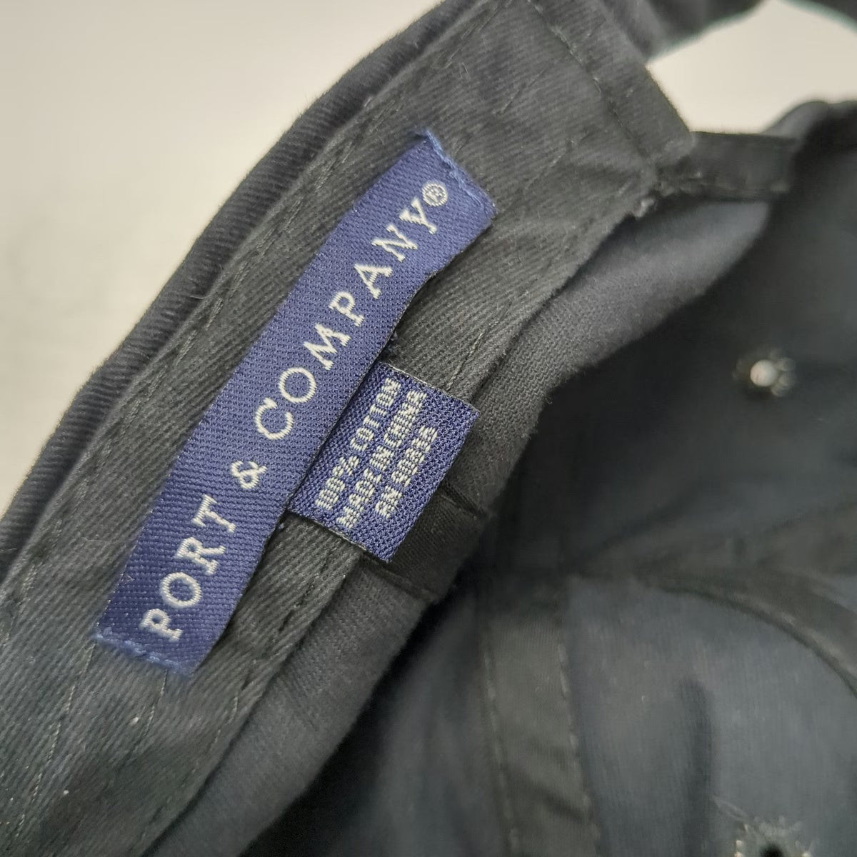 Port & Company Baseball Cap Black OSFM I Survived the WILD ONE Embroidery Hat
