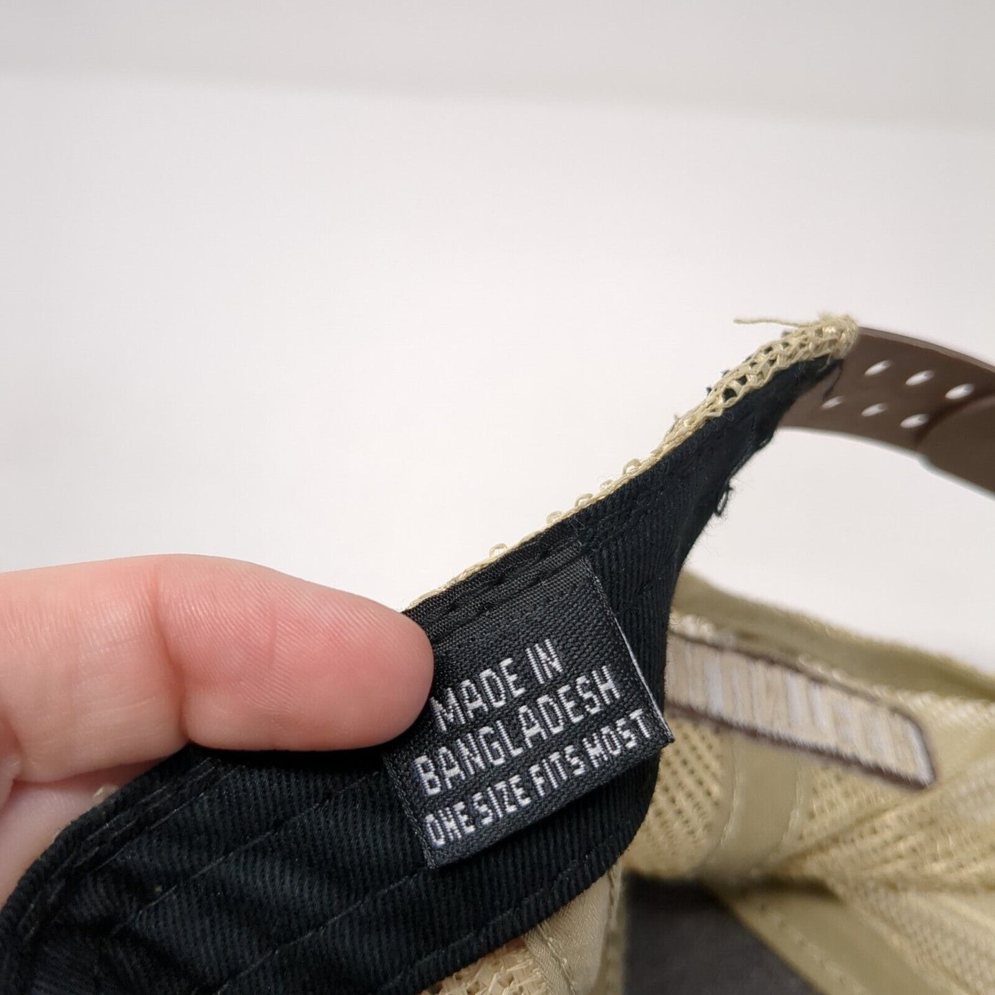 RMEF Volunteer Snapback Trucker Hat Brown One Size Adjustable Mesh Back