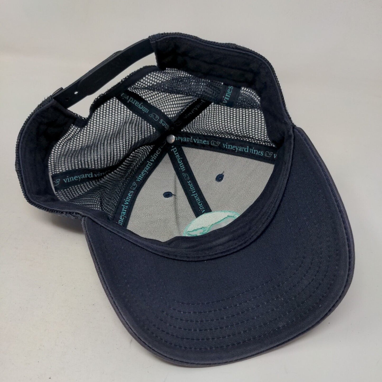 Vineyard Vines Snapback Hat Multicolor One Size Adjustable Mesh Back 6 Panel