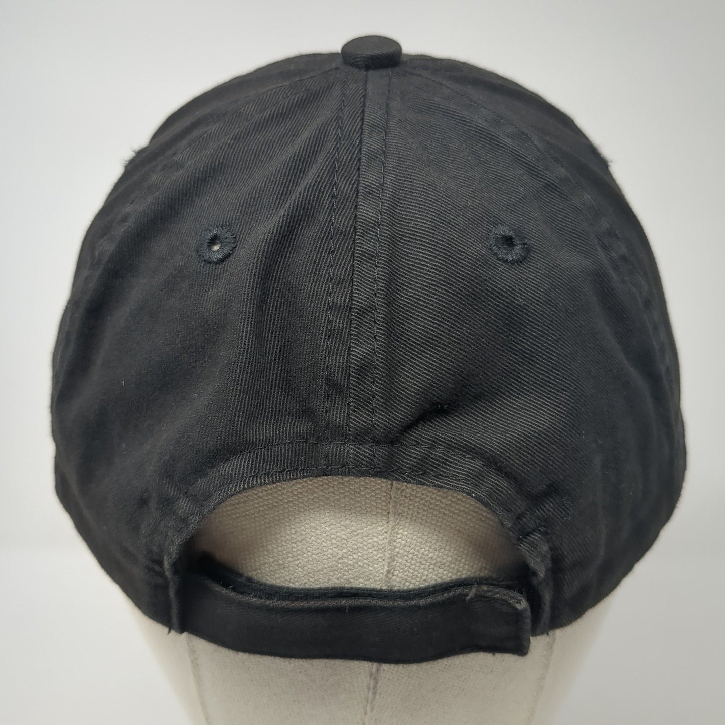 Domino's Gear Strapback Hat Black One Size Embroidered Logo Crew Uniform