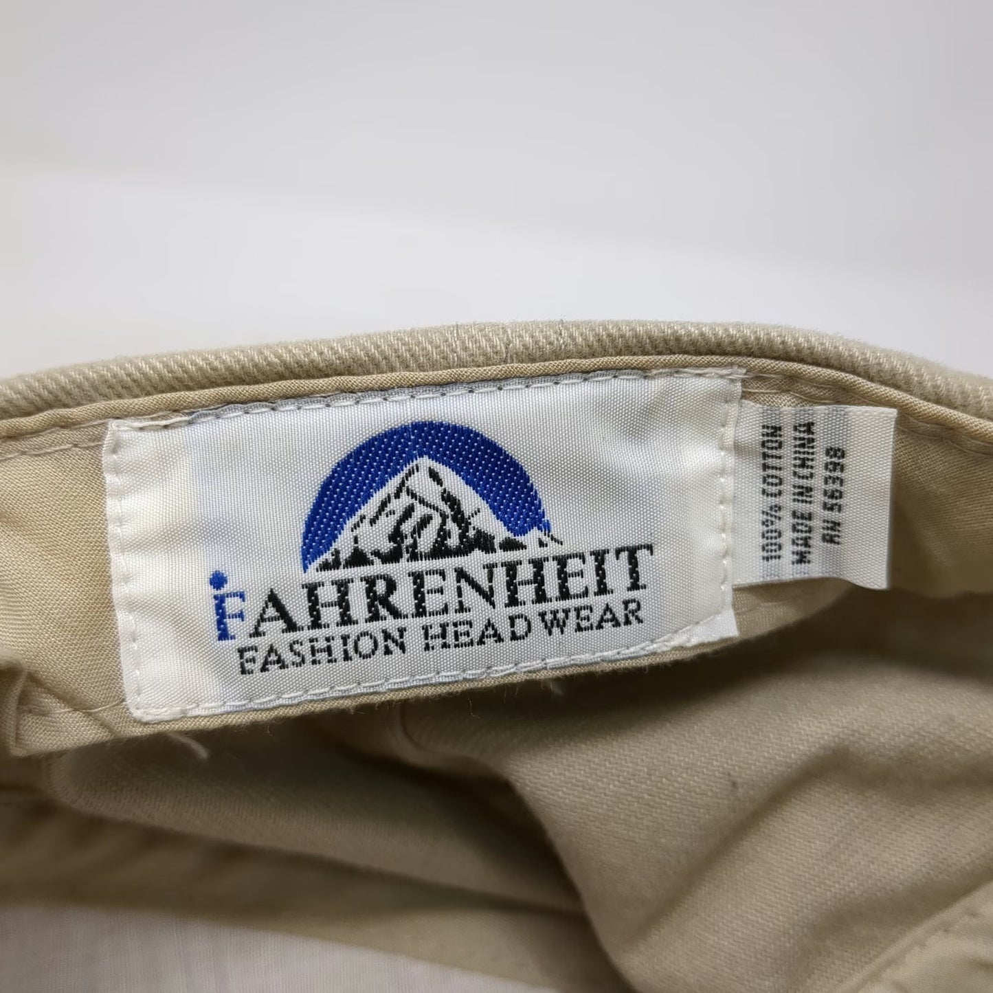 Fahrenheit Baseball Cap Beige One Size Rocky Mountain Construction Strapback Hat