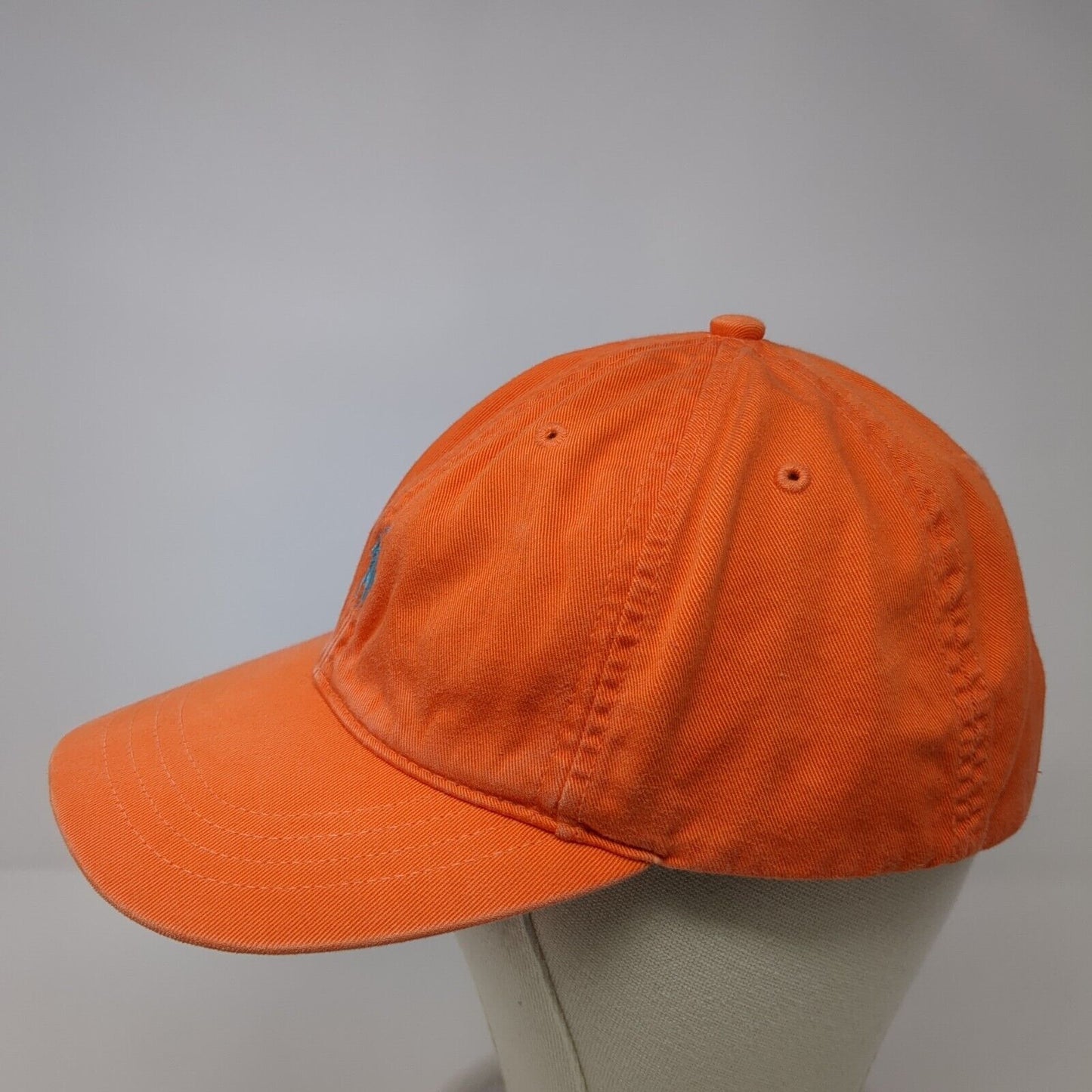 Polo Ralph Lauren Small Pony Slideback Hat Orange One Size Adjustable