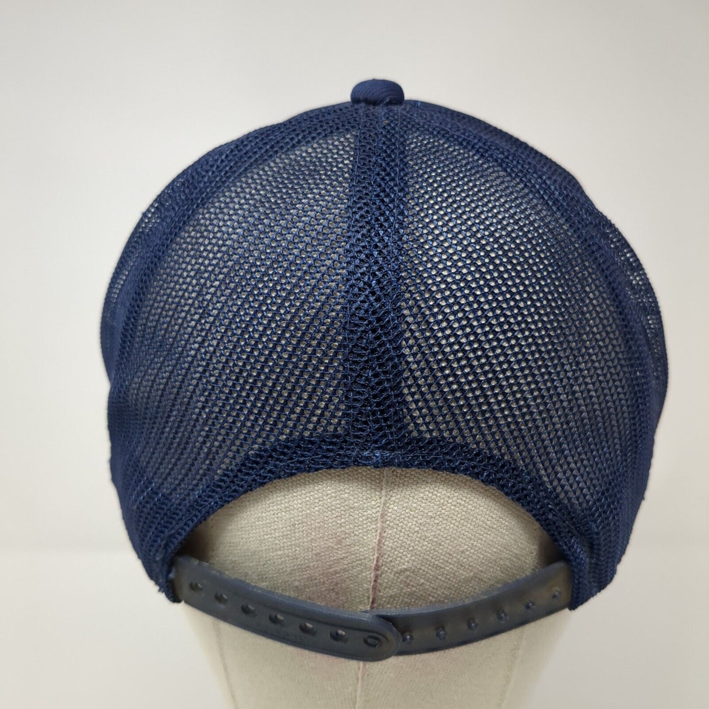 Bald Hills Marching Temperance Society Rope Trucker Hat Blue One Size