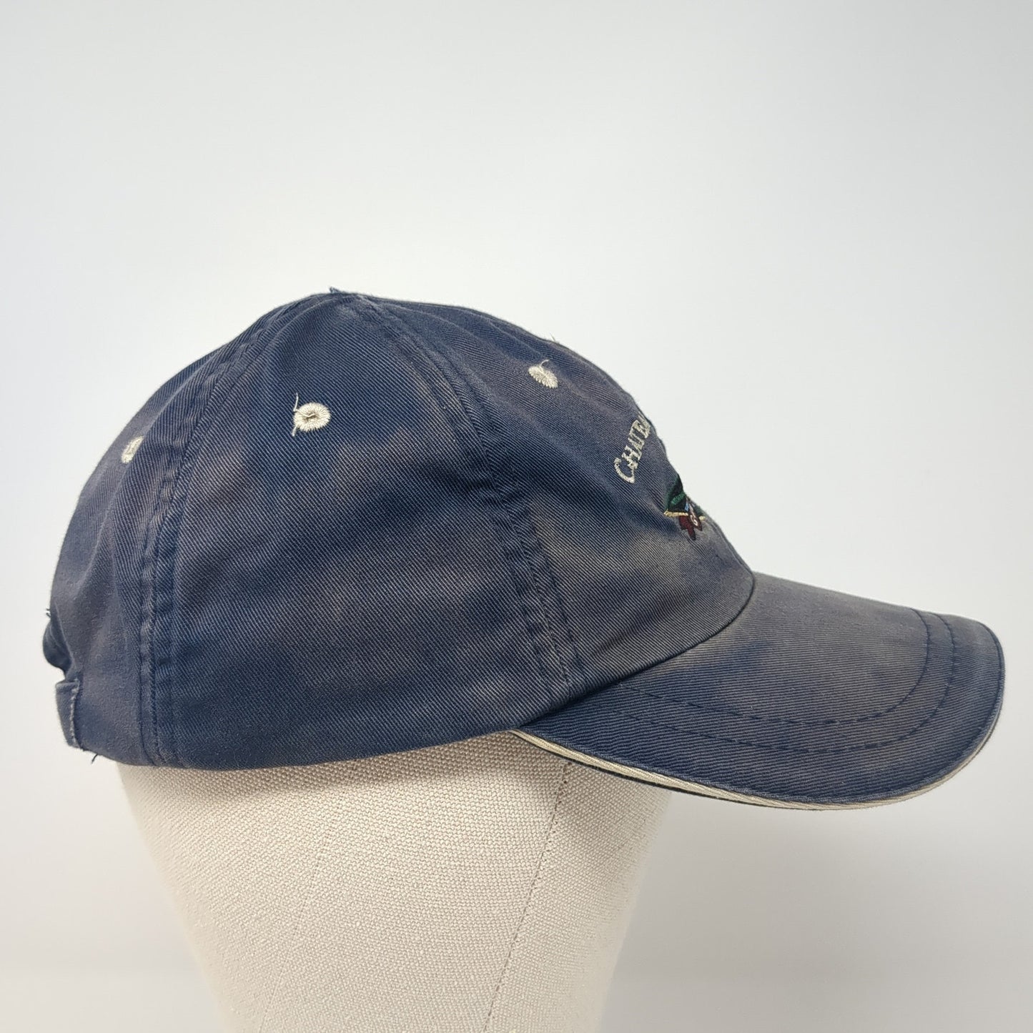 Chateau Whistler Golf Club Slideback Hat Blue One Size Merkley Headgear