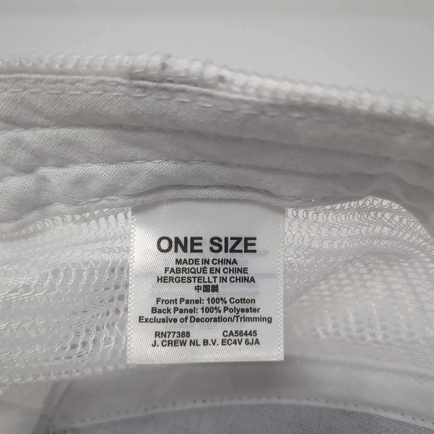 NIC '23 Snapback Trucker Hat Blue One Size Adjustable Embroidered Mesh Back