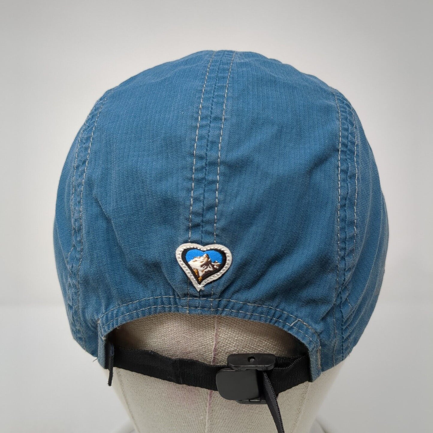 Kuhl Slideback Hat Blue One Size Adjustable Outdoor Patch Casual