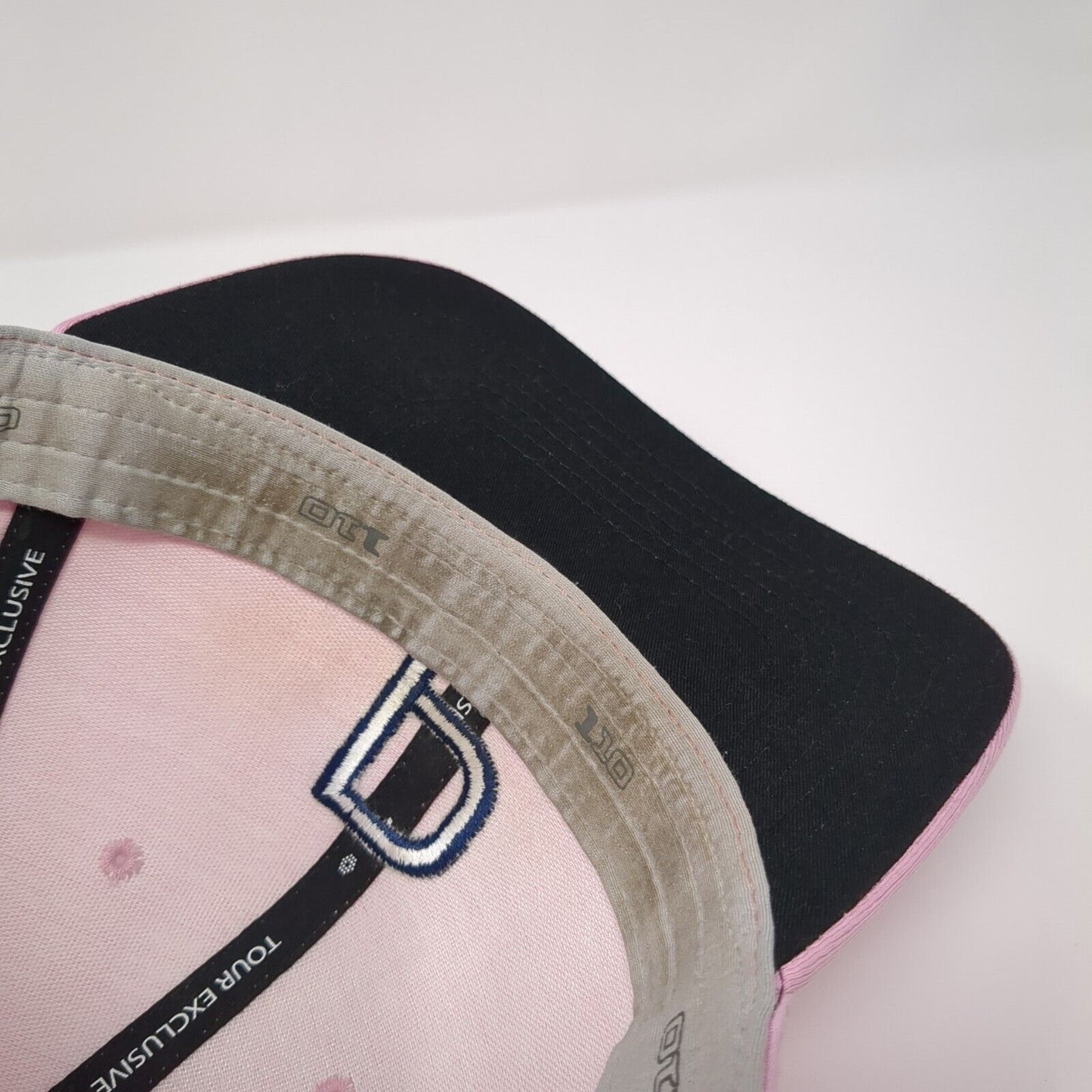 Letter P Snapback Hat Pink One Size Puma Tour Exclusive Embroidered