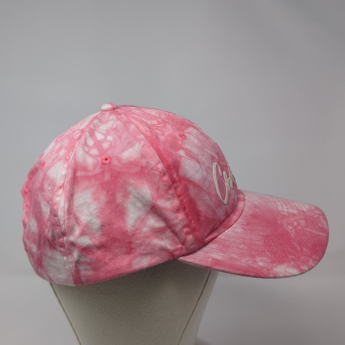 Colorado Strapback Hat Pink Tie Dye One Size Adjustable Cobra 6 Panel