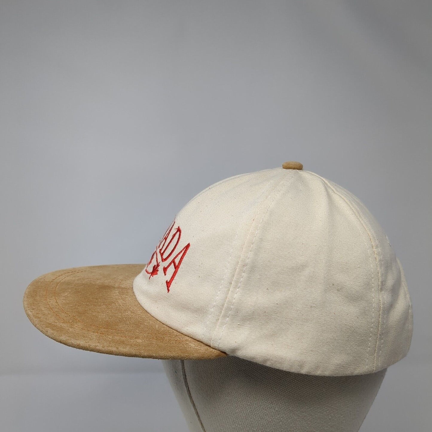 Canada Yellow Knife Slideback Hat Multicolor One Size Adjustable Embroidered