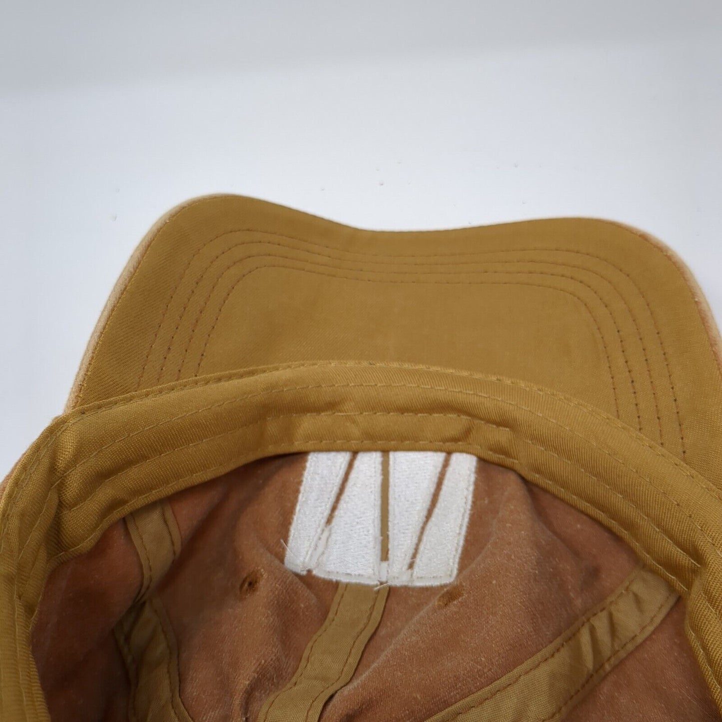 Lift Down Slideback Hat Brown One Size Adjustable Embroidered 6 Panel