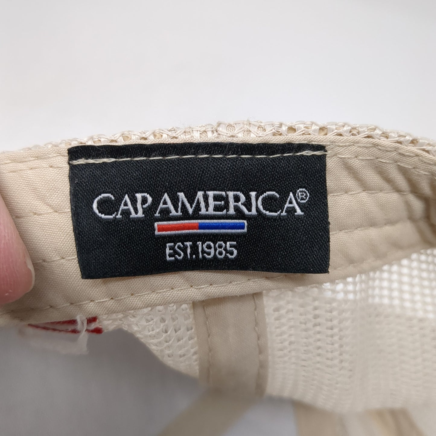 Prefab Logic Snapback Mesh Back Trucker Hat Multi One Size Cap America