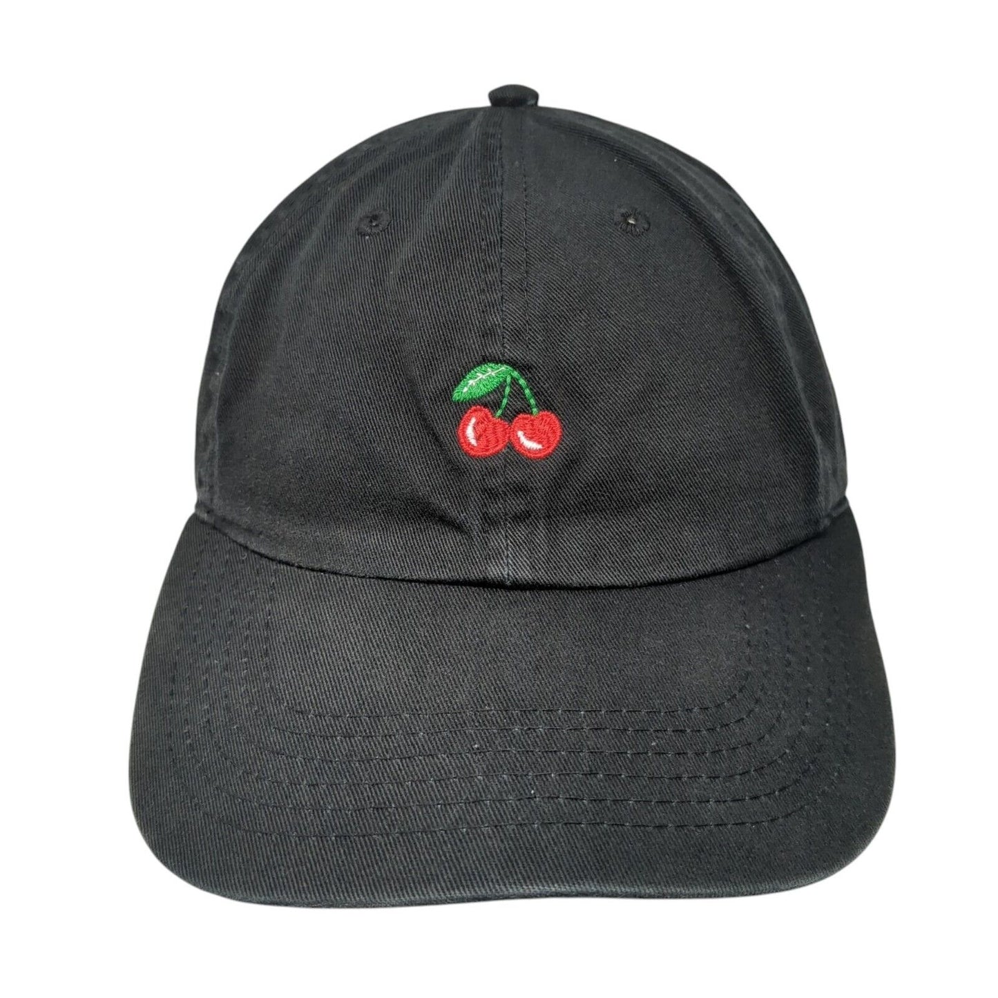 Cherry Slideback Hat Black One Size J. Galt 44 Prince St. NY Newhattan