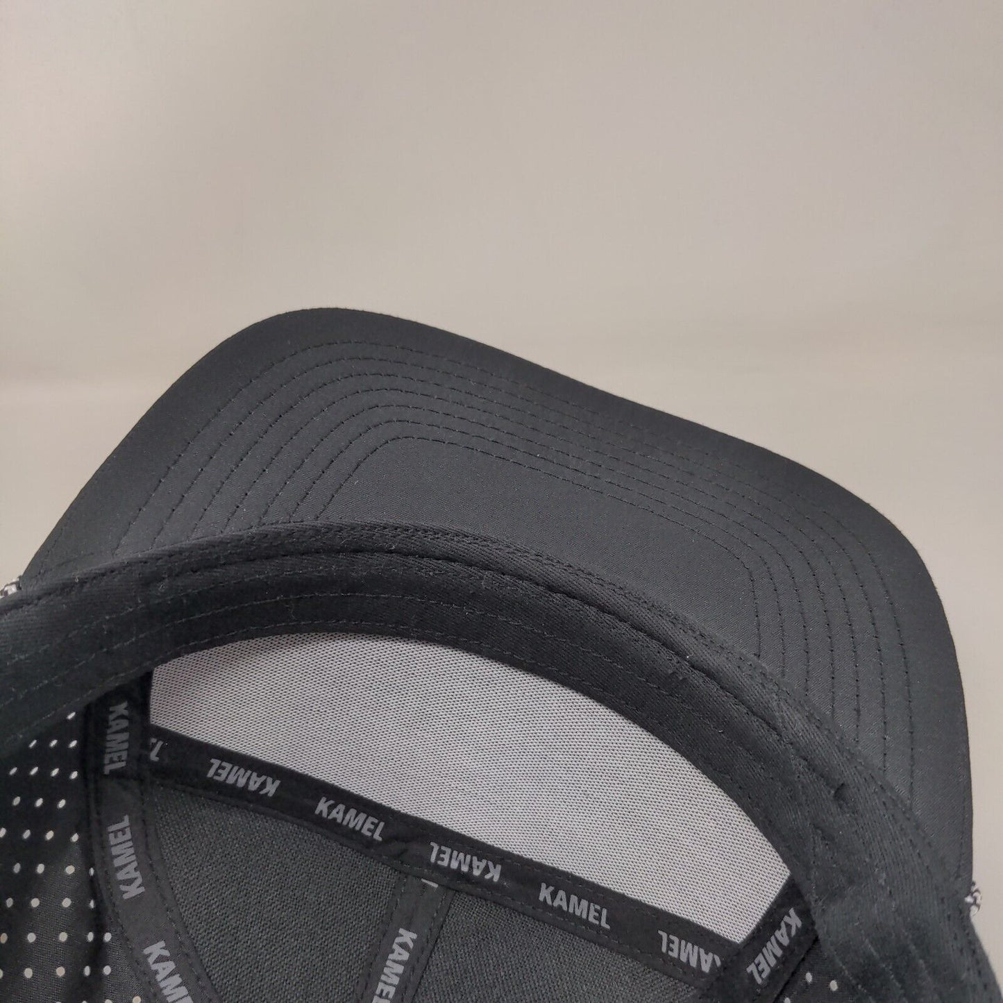 Performance Windows Snapback Hat Black One Size Adjustable 6 Panel 707 Kamel