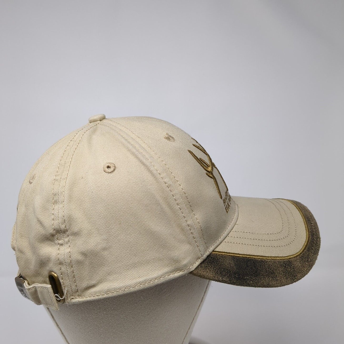 Rocky Mountain Elk Foundation Committee Slideback Hat Tan One Size Hunting