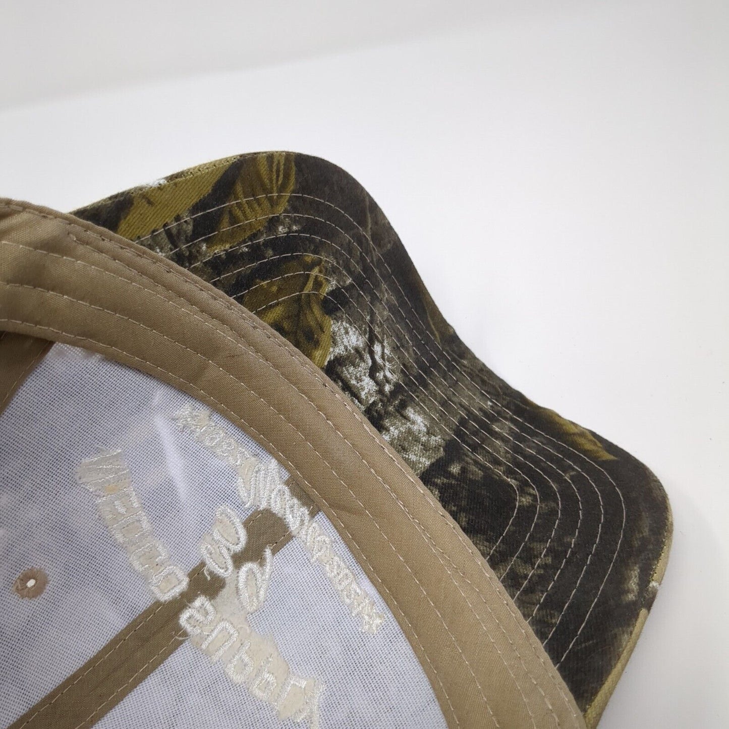 Nedco Supply 39 Years Las Vegas NV Slideback Hat Camouflage OS Patriotic 6 Panel