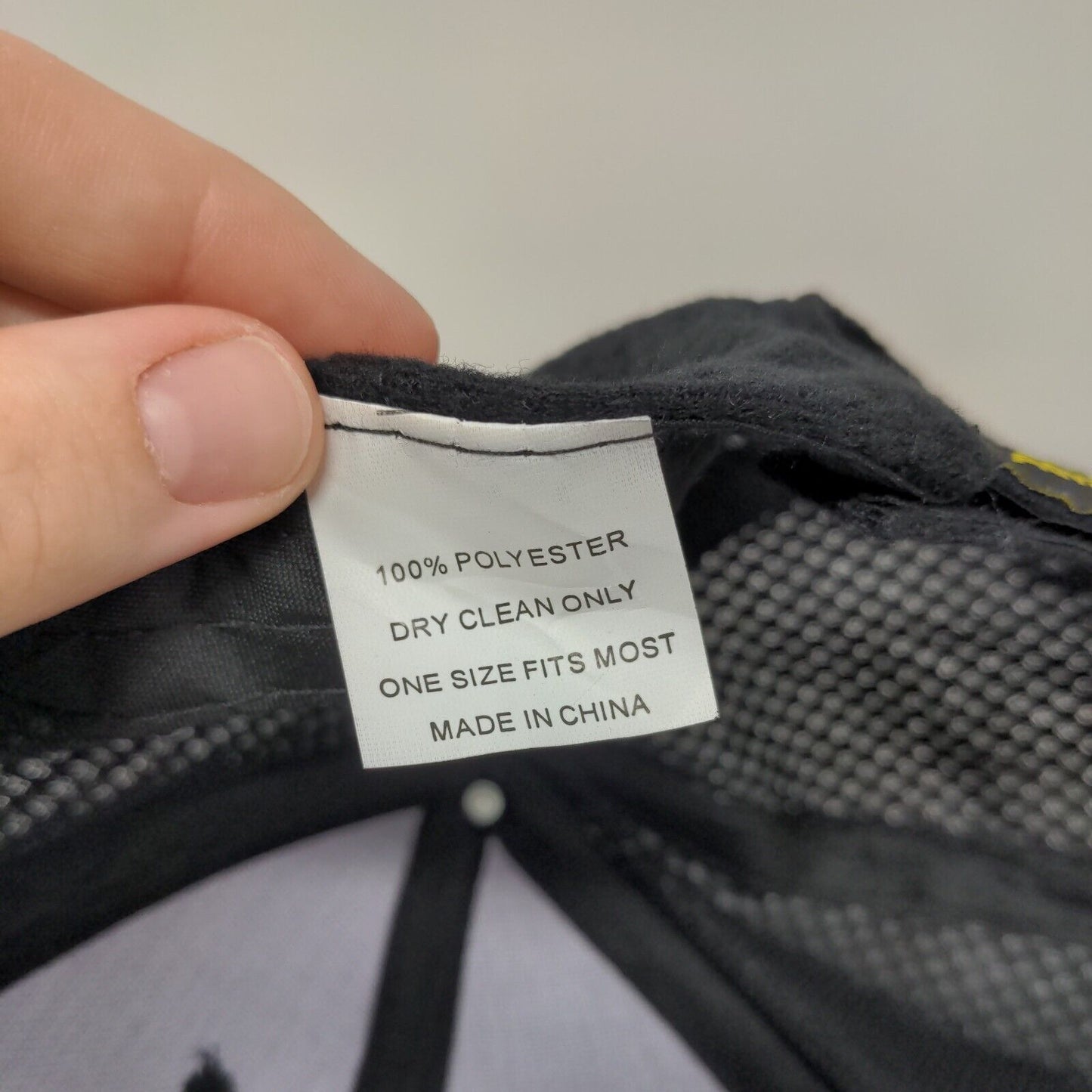 Advance Auto Parts Strapback Hat lack OSFM Adjustable Embroidered 6 Panel