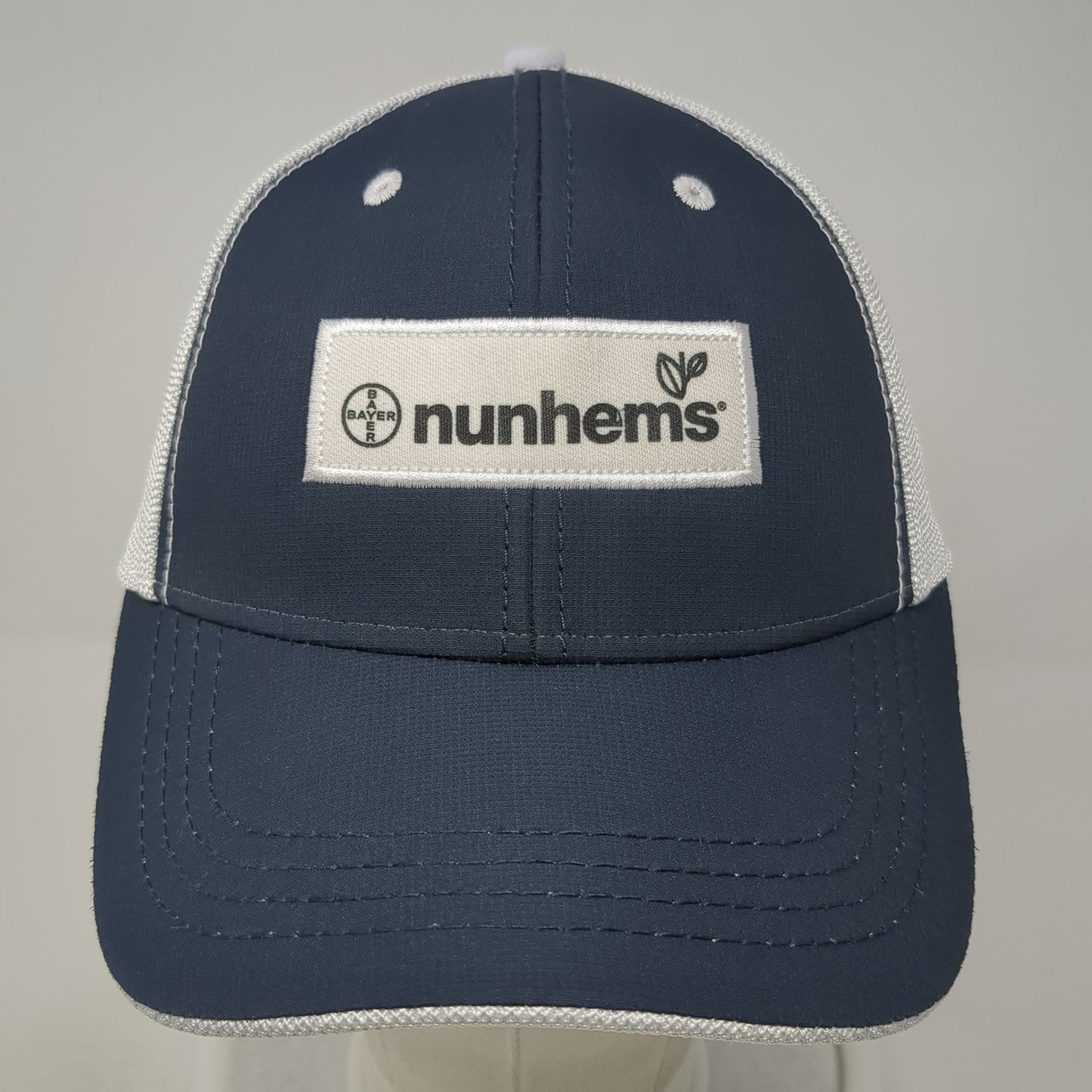 Nunhems Strapback Baseball Cap Blue One Size Adjustable Embroidered Ahead