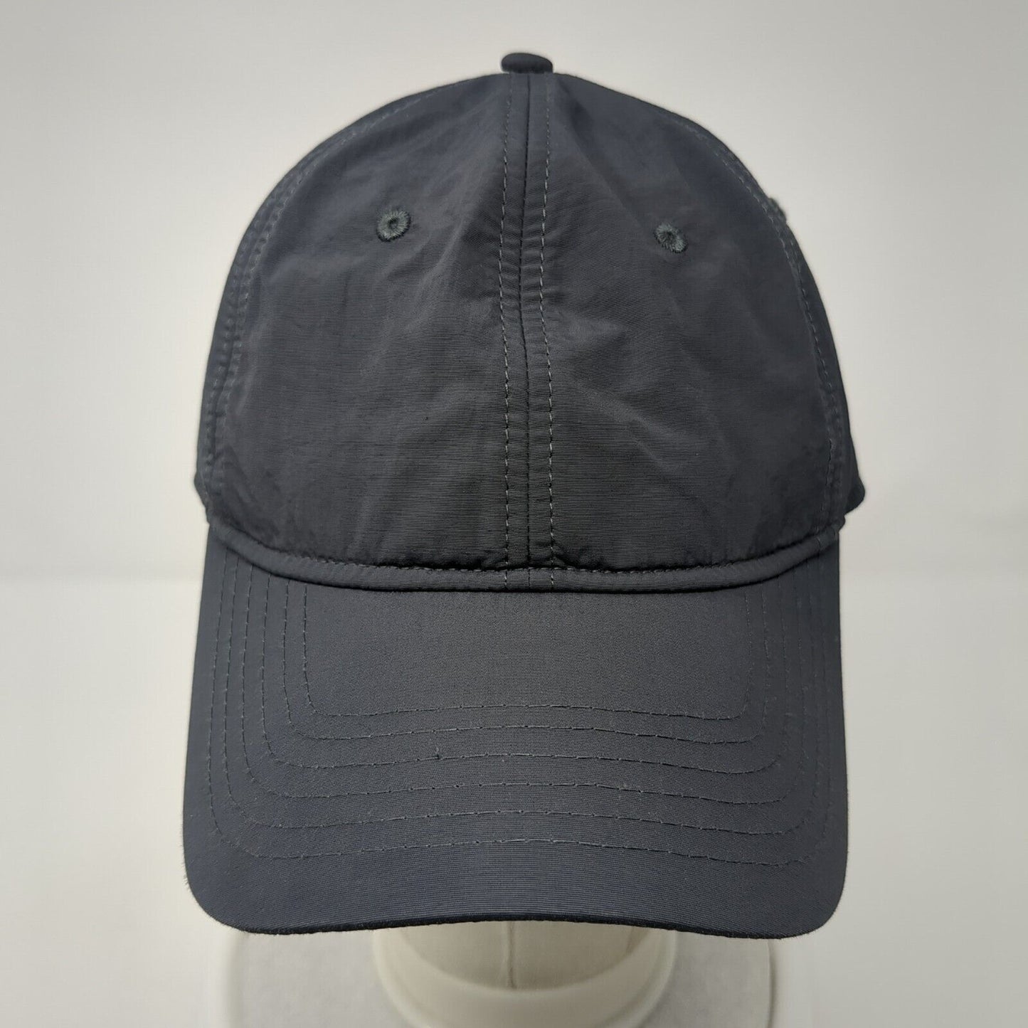 Unbranded Slideback Hat Gray 62cm Adjustable Solid Blank 6 Panel