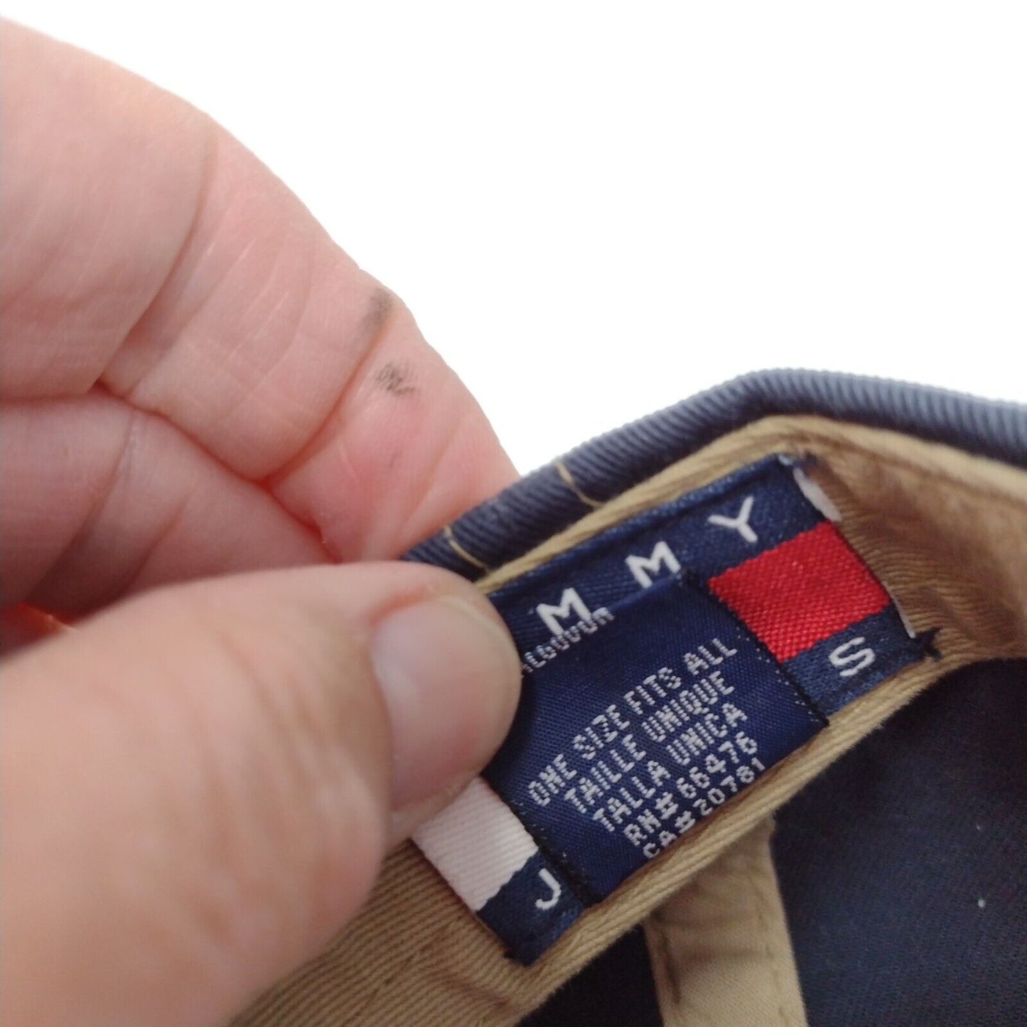 Tommy Jeans Slideback Hat Multi OSFA Adjustable Embroidered Colorblock