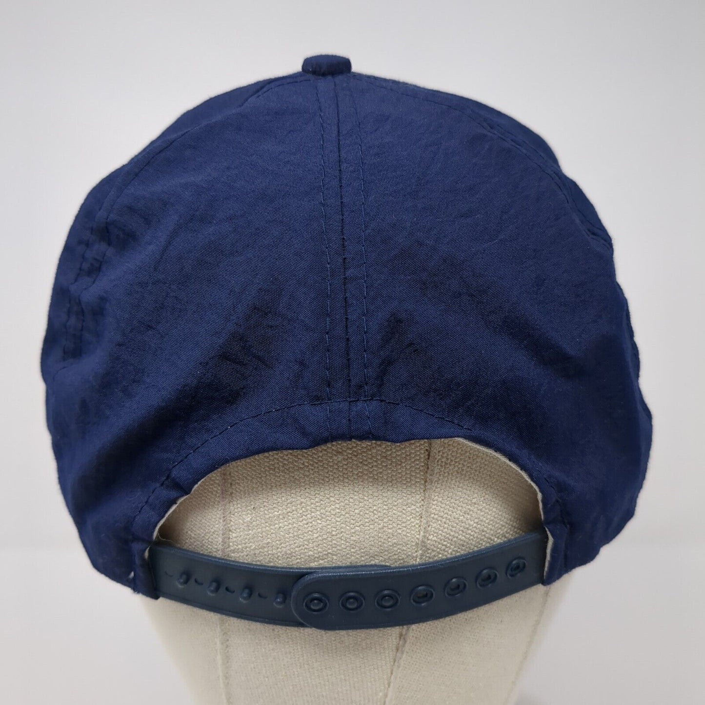 Aruba One Happy Island Snapback Hat Blue One Size Adjustable Embroidered Taslon