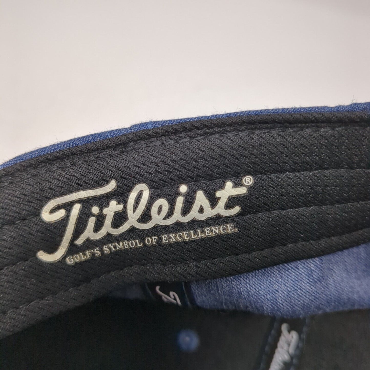 Titleist Snapback Golf Hat Blue One Size Adjustable Embroidered 6 Panel