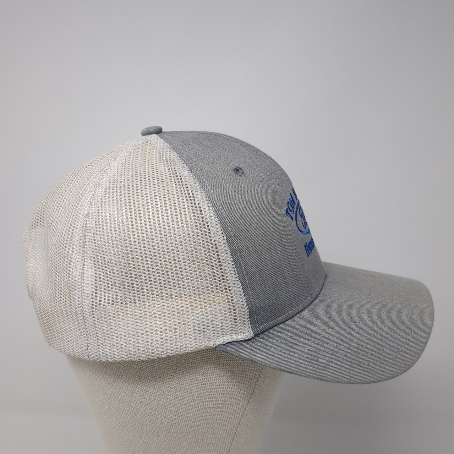 Tom Boland Ford Hannibal MO Snapback Trucker Hat Gray One Size Mesh Back