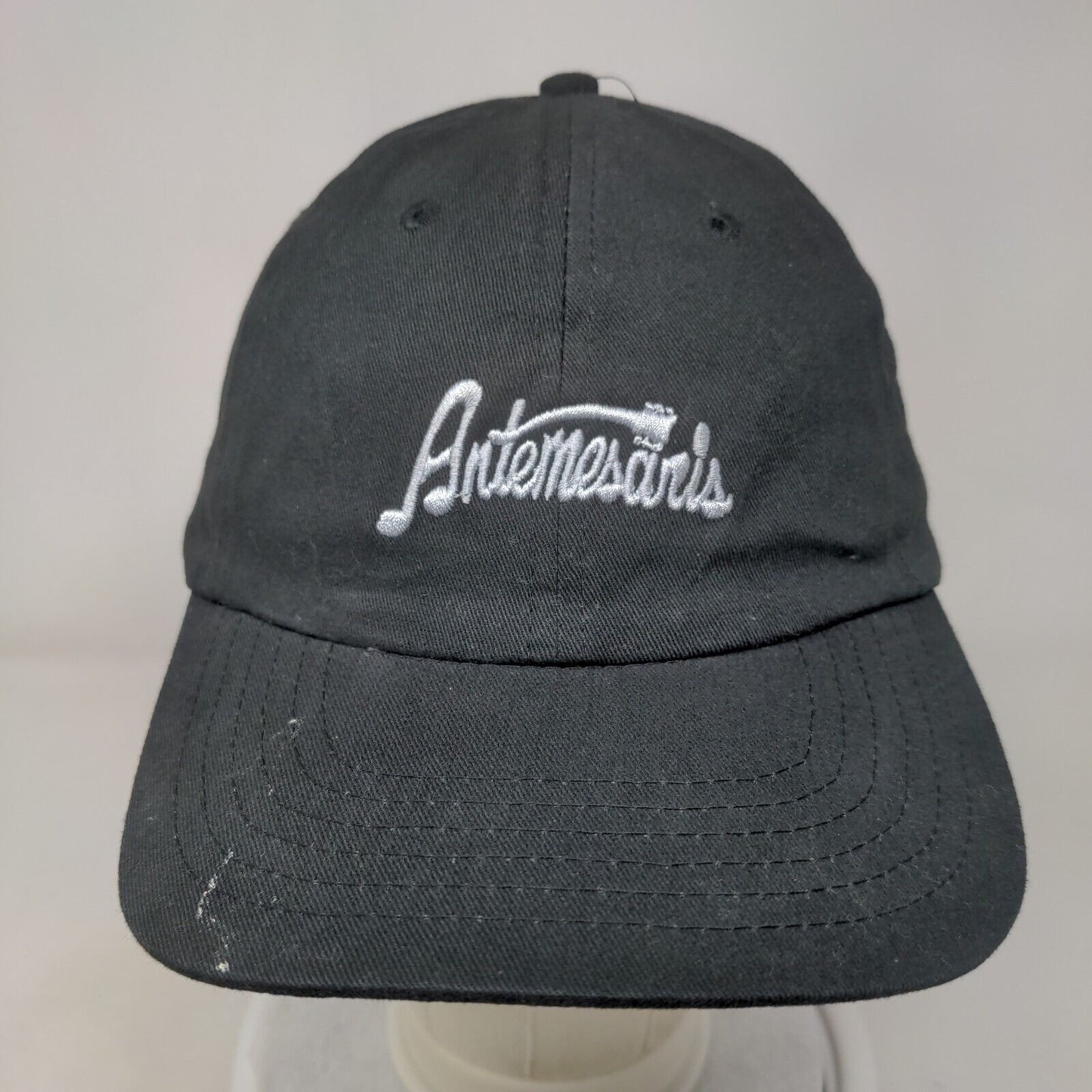 Antemesaris Slideback Hat Black One Size Embroidered Adjustable Big X