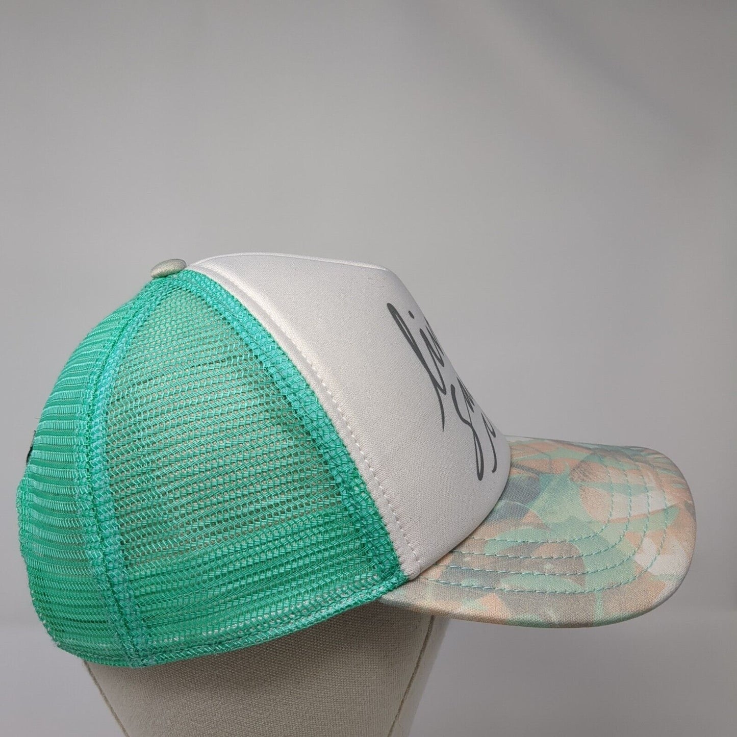 Live Salty Snapback Trucker Hat Multicolor OS Adjustable Mesh Back Salt Life