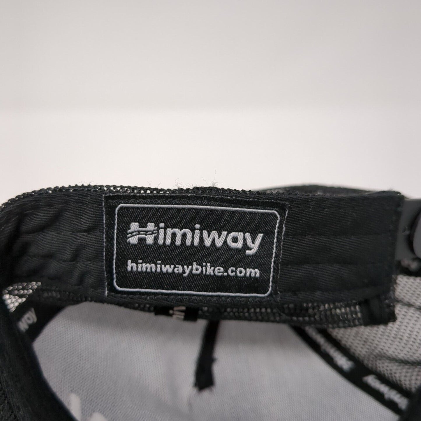 Himiway Snapback Mesh Back Hat Black One Size Solid Embroidered