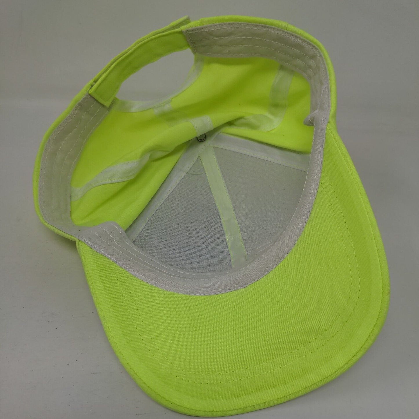 Unbranded Strapback Hat Green One Size Adjustable Lightweight 6 Panel Blank