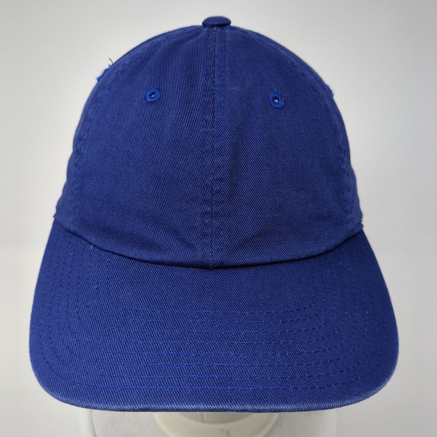 Wright & Ditson Makers Slideback Hat Blue One Size Adjustable 6 Panel Blank
