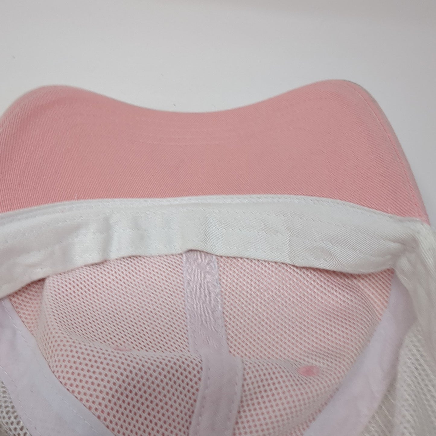 Bacon & Eggs Snapback Trucker Hat Pink Small Walla Walla Mesh Back
