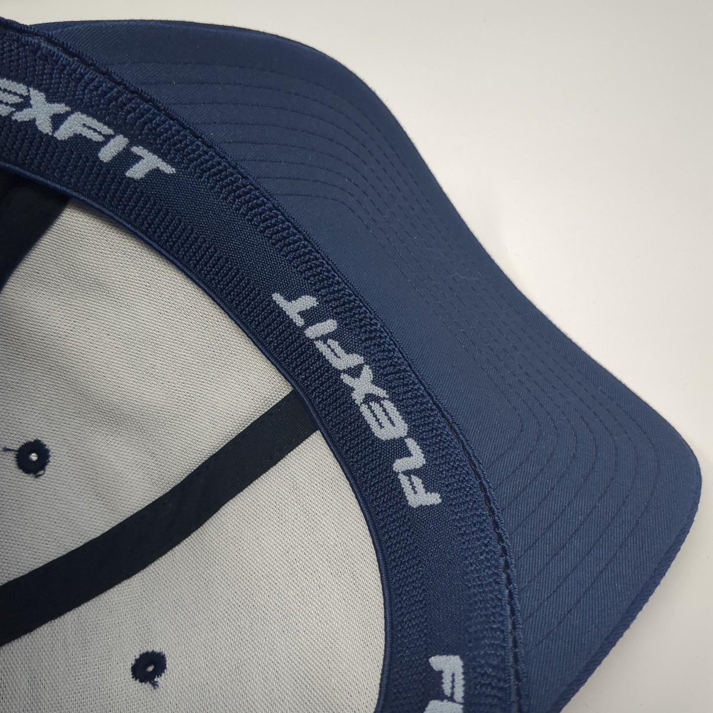 Bkinduhuman Patch Fitted Hat Blue XL Flexfit Stretch Sport-Tek 6 Panel