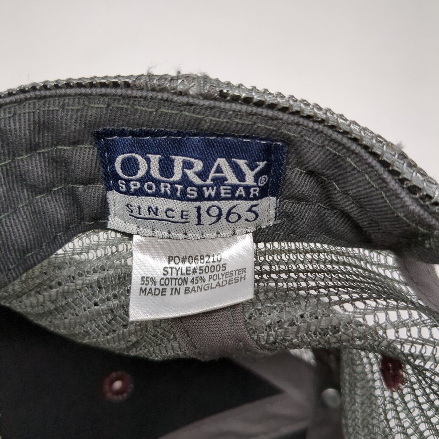 Crater Lake Snapback Trucker Hat Multicolor One Size Mesh Back Ouray