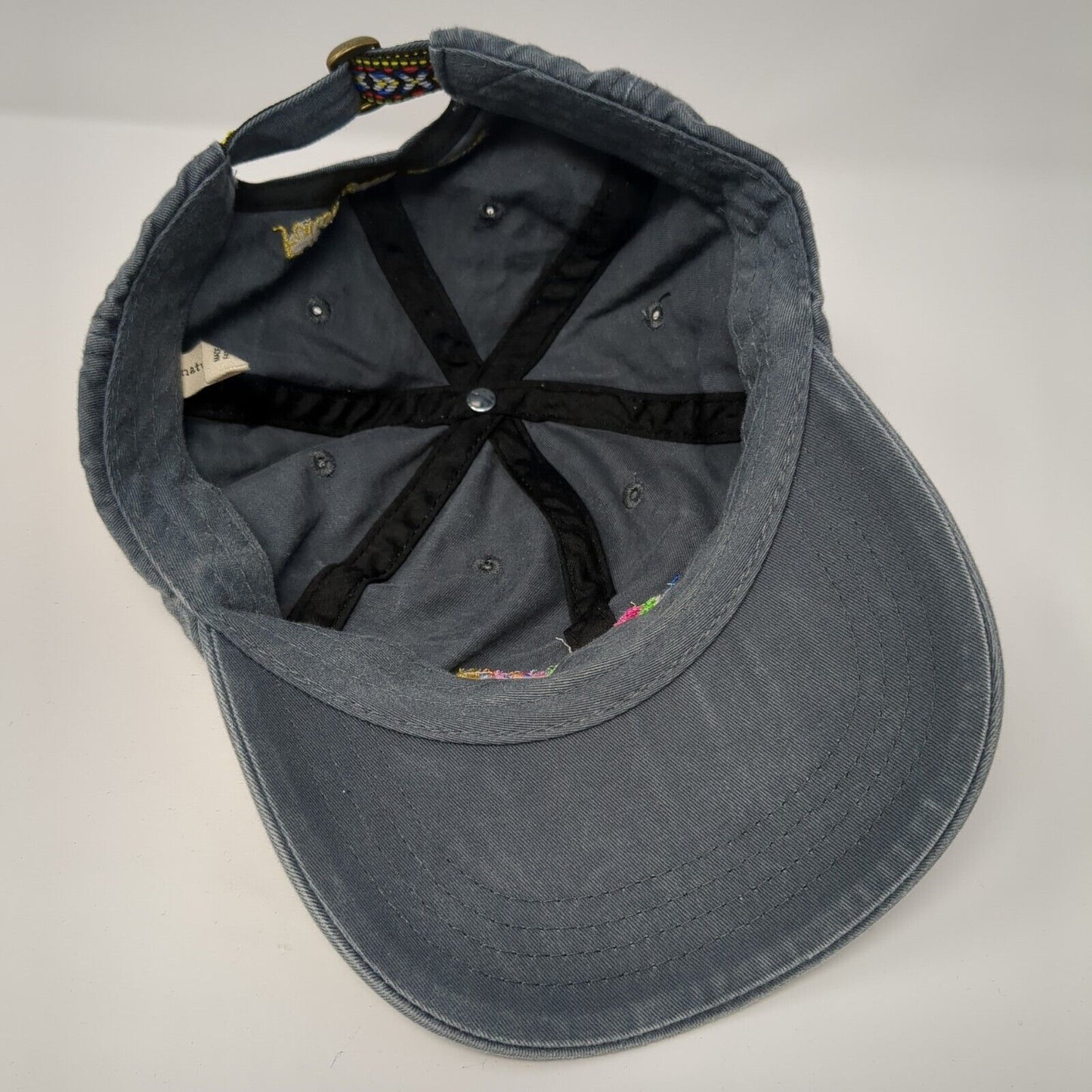Arrow Follow Your Dreams Slideback Hat Gray OS Adjustable 6 Panel Natural Life