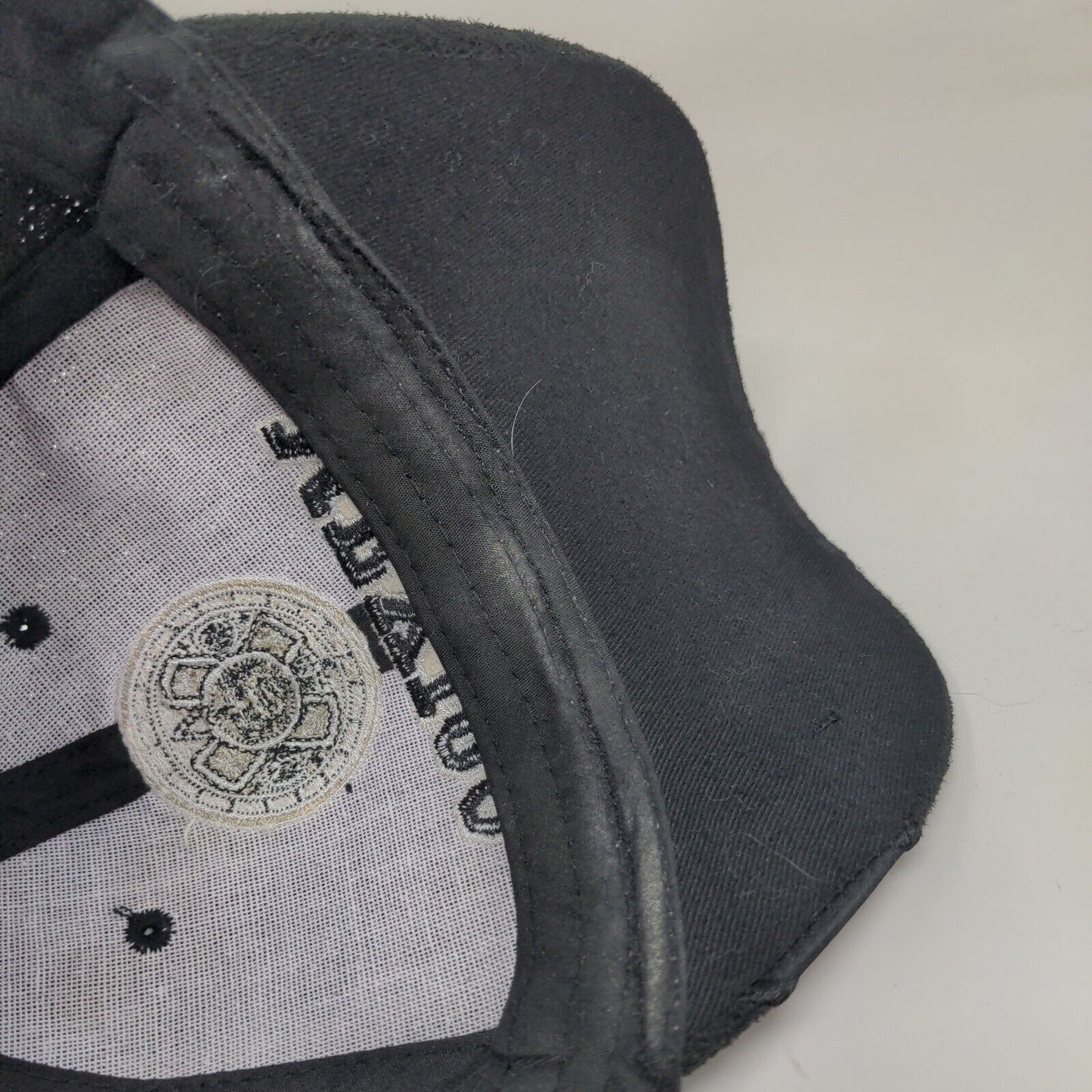 Mexico Strapback Hat Black One Size Embroidered Adjustable 6 Panel KF Cap