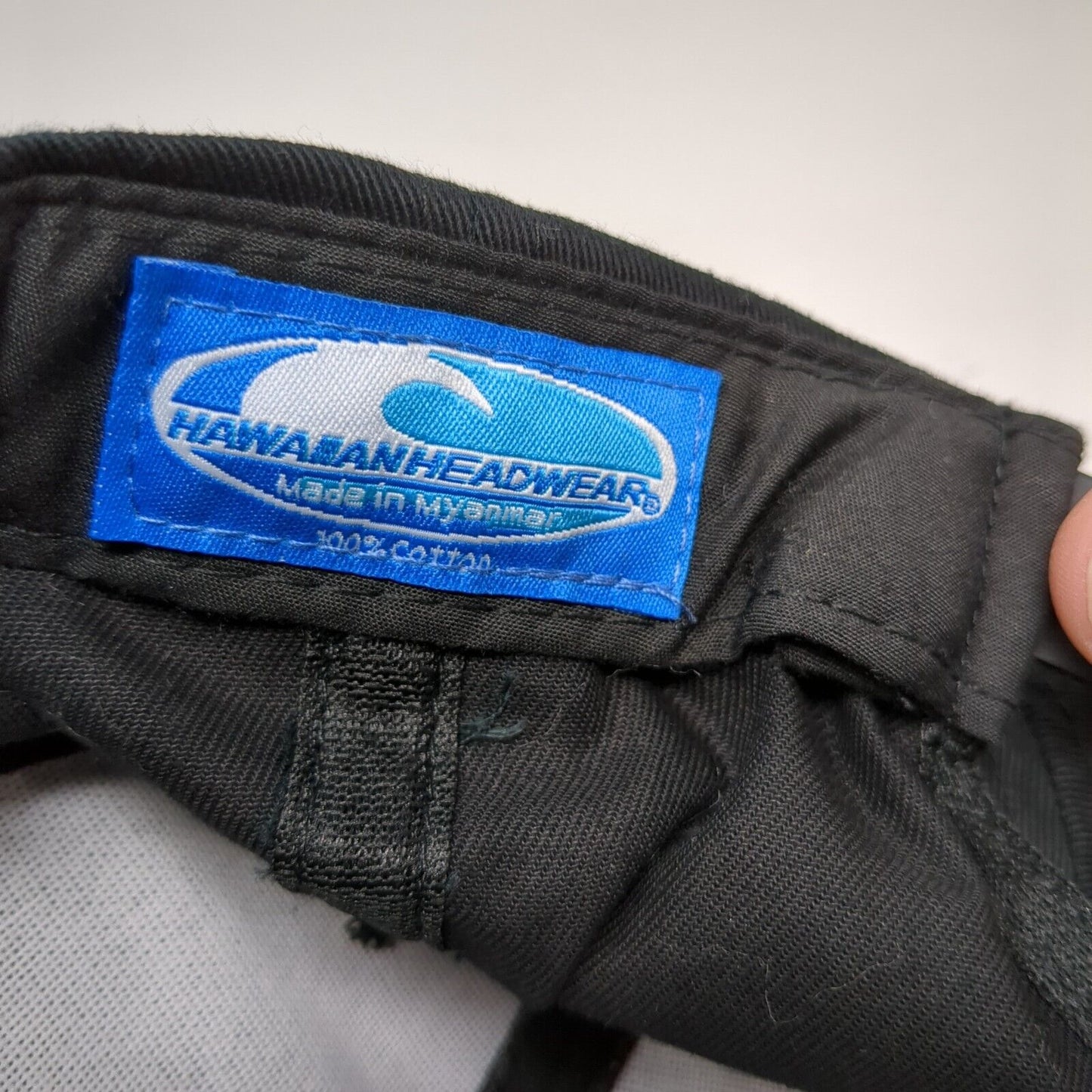 Big Island Snapback Hat Black OSFA Adjustable Hawaiian Headwear W/Tags