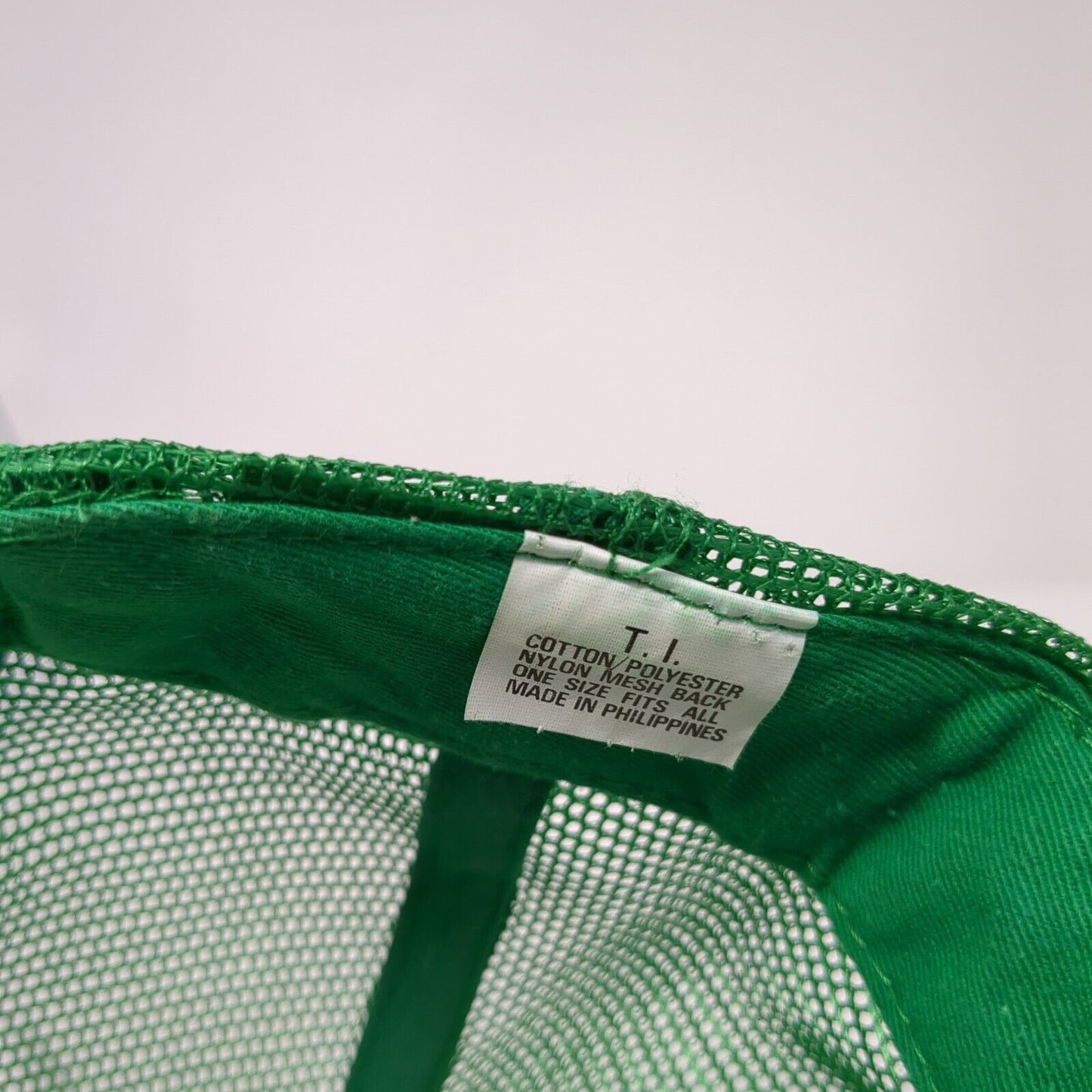 Sandbag Team 1993 Snapback Rope Trucker Hat Green One Size Mesh Back