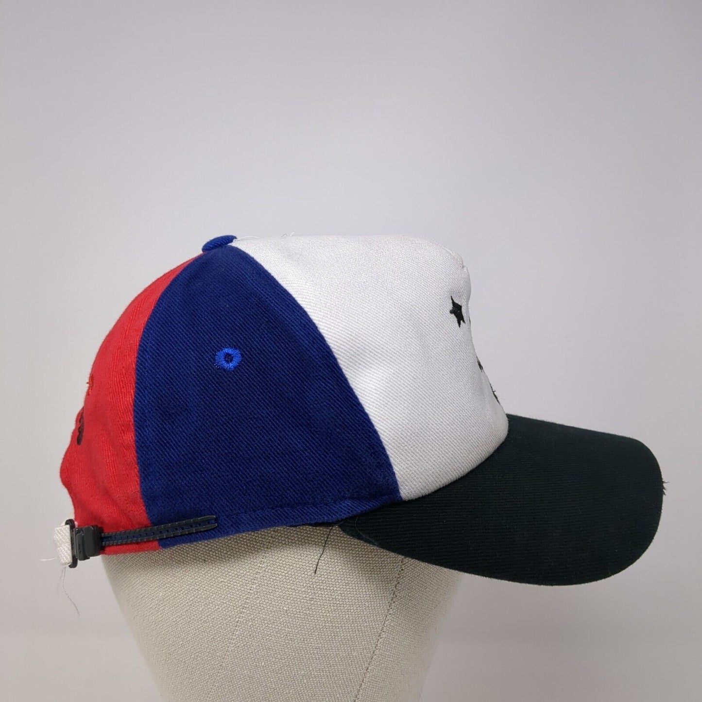 Pinoy Ako Slideback Hat Multicolor OS Adjustable Embroidered Patriotic 6 Panel